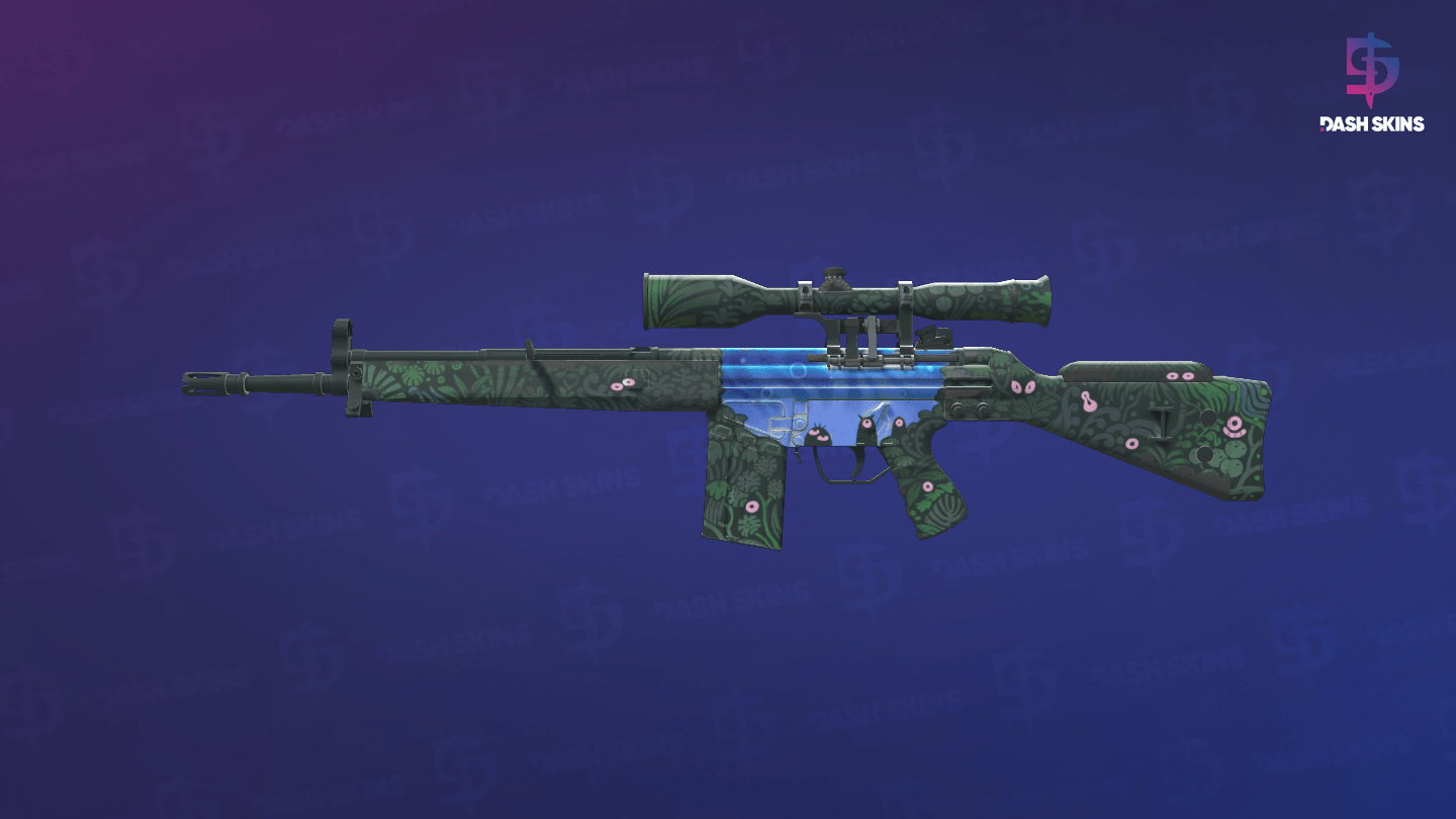 G3SG1 | Dream Glade (Battle-Scarred) Screenshot Playside