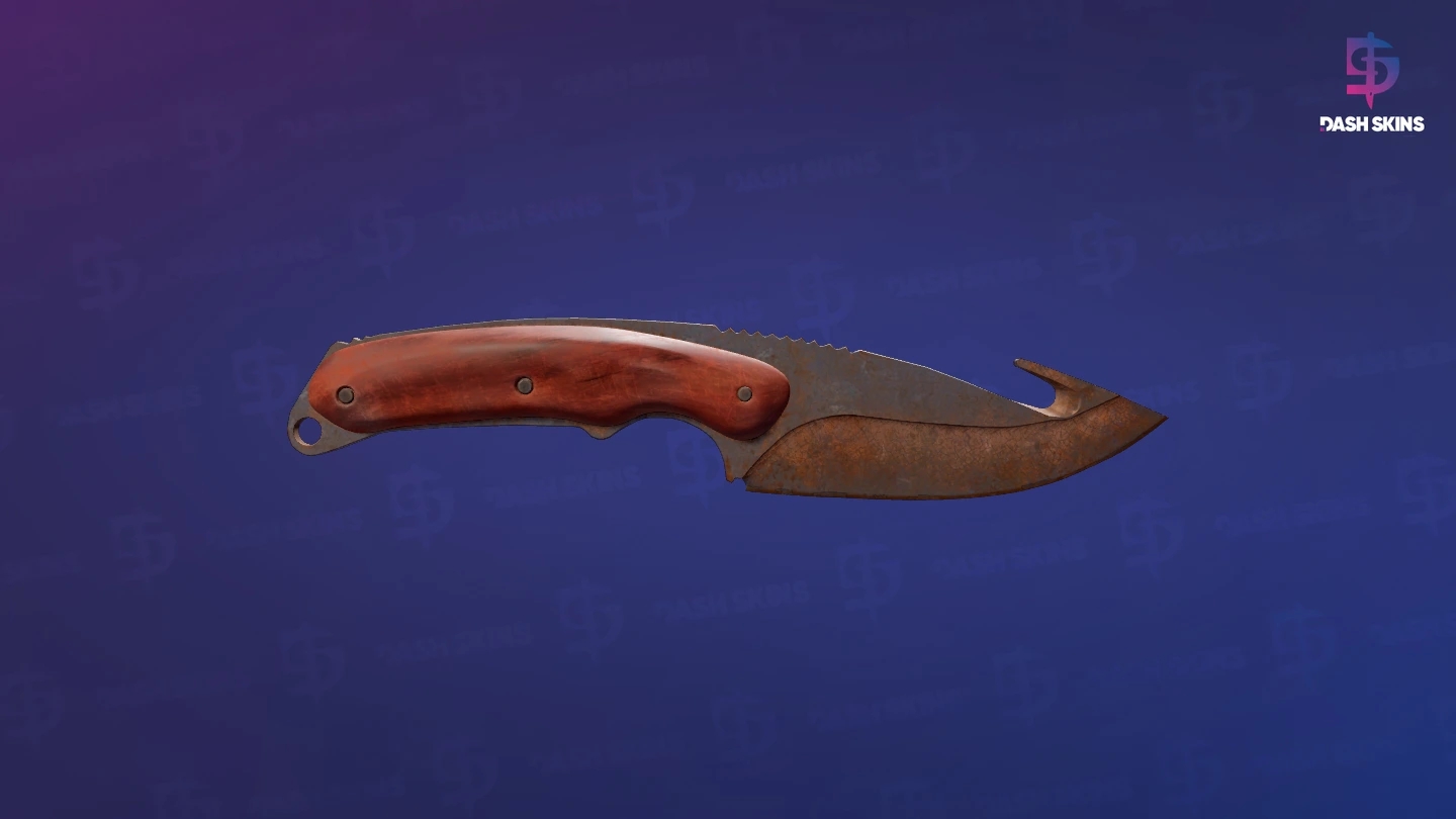 ★ Gut Knife | Rust Coat (Battle-Scarred) Screenshot Playside