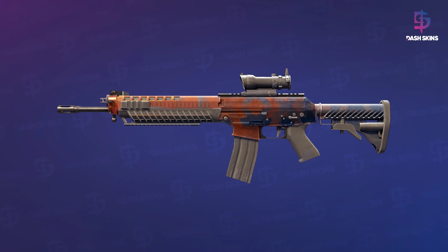 SG 553 | Danger Close (Field-Tested) Screenshot Playside