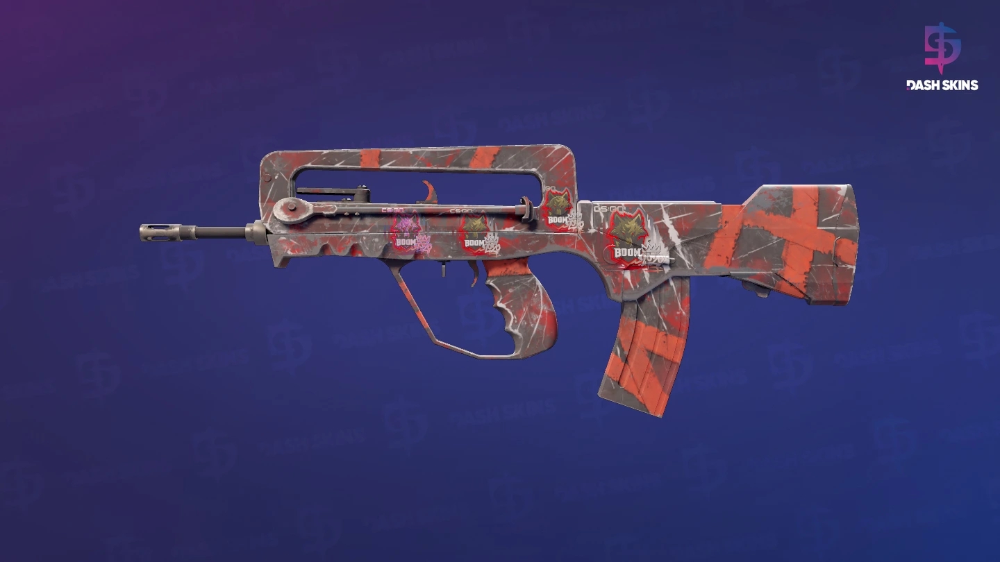 FAMAS | Survivor Z (Field-Tested) Screenshot Playside