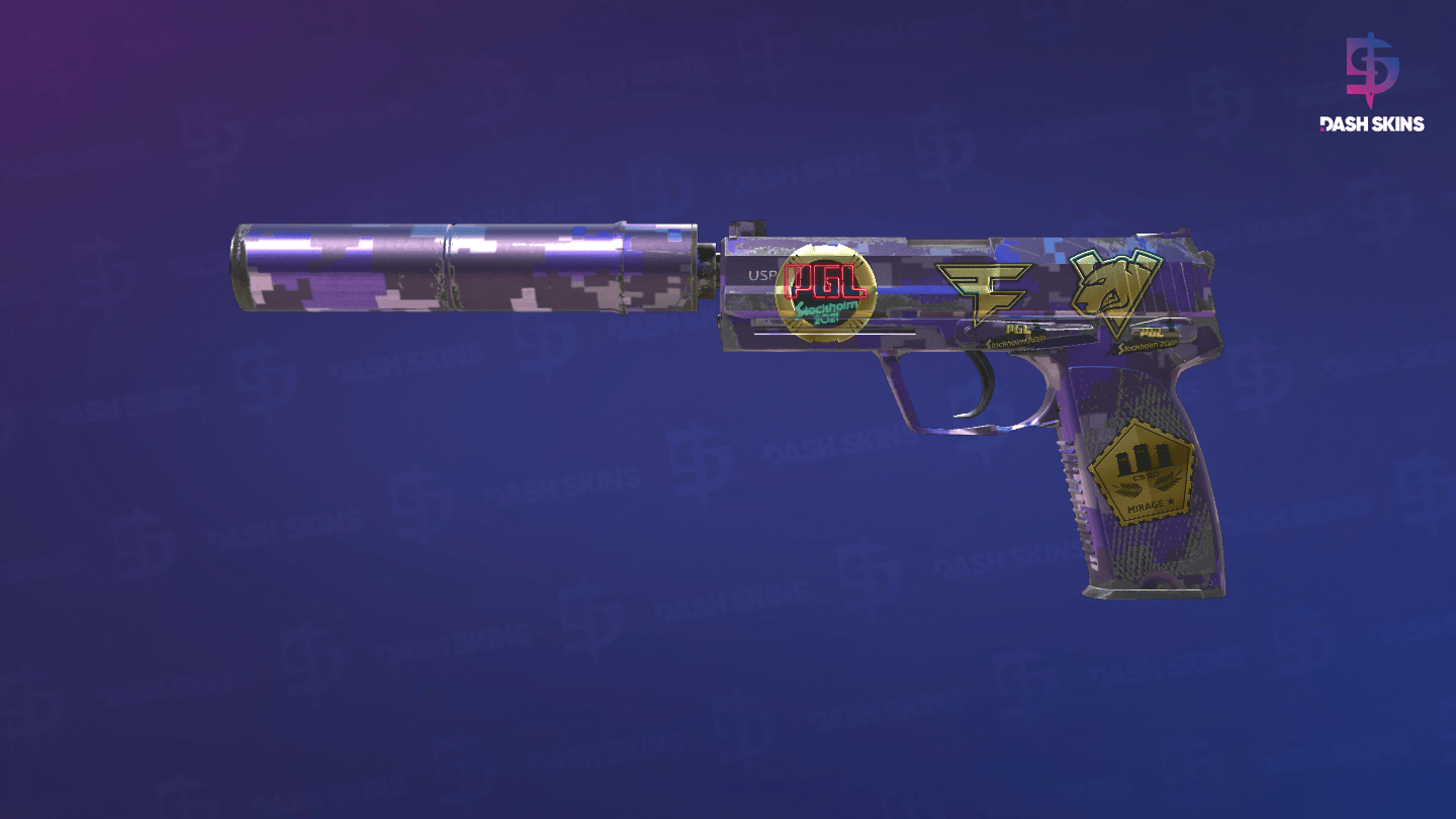 Souvenir USP-S | Purple DDPAT (Field-Tested) Screenshot Playside