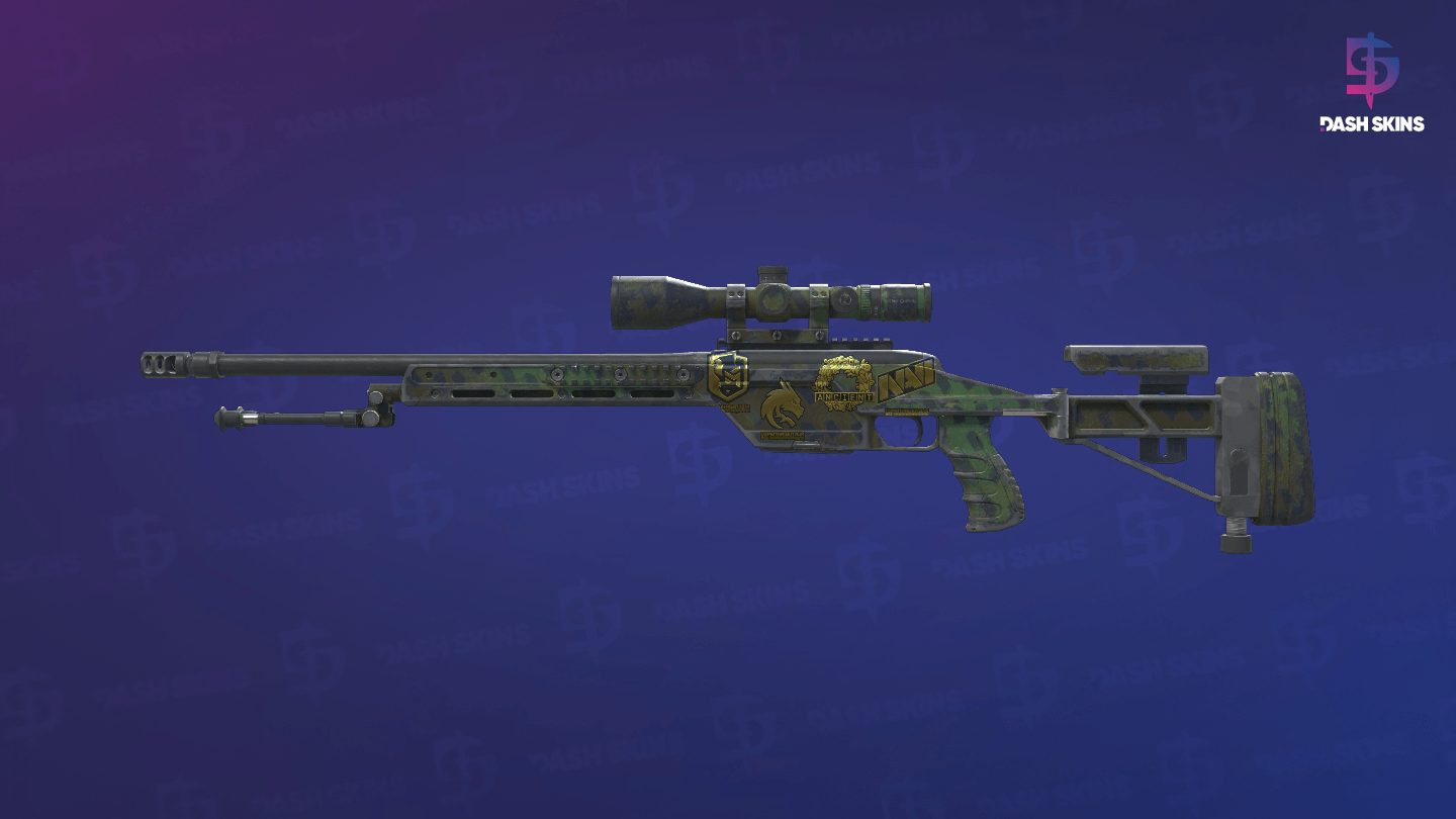 Souvenir SSG 08 | Jungle Dashed (Field-Tested) Screenshot Playside