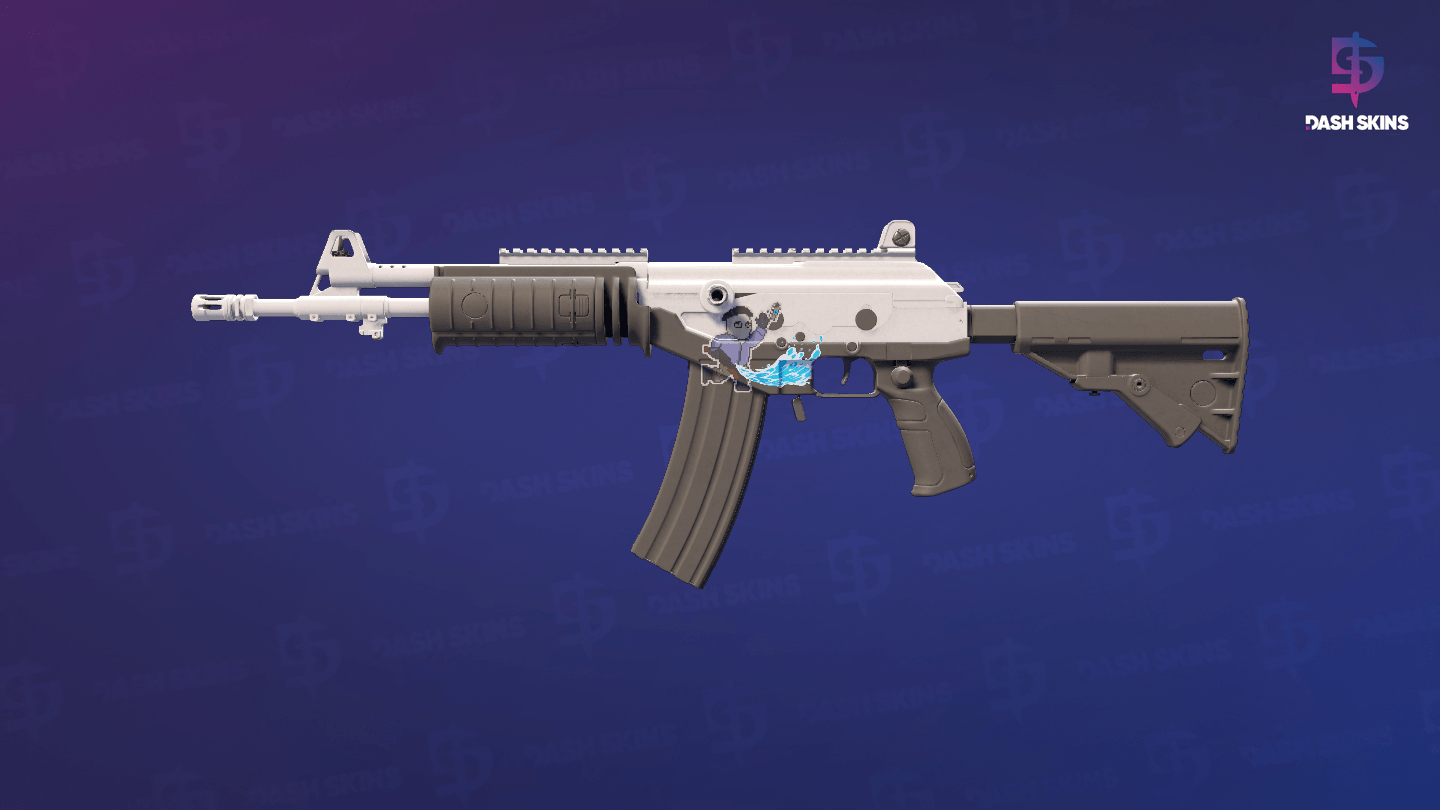Galil AR | Tuxedo (Minimal Wear) Screenshot Playside