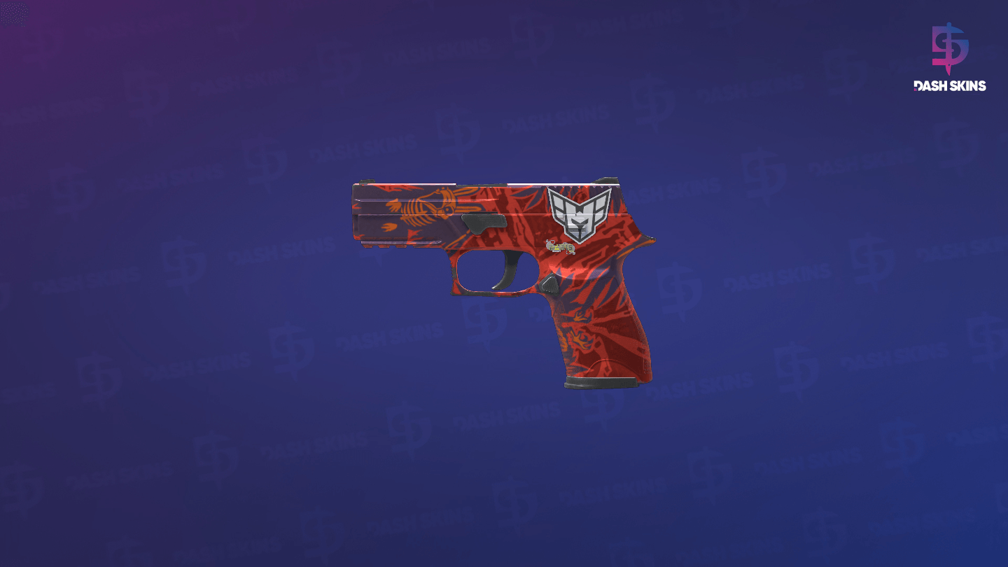 P250 | Nevermore (Minimal Wear) Screenshot Playside