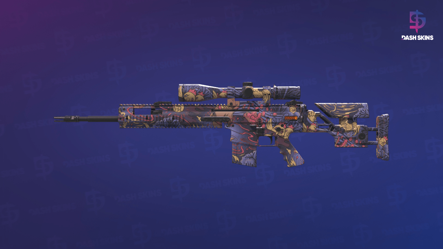 StatTrak™ SCAR-20 | Poultrygeist (Factory New) Screenshot Playside
