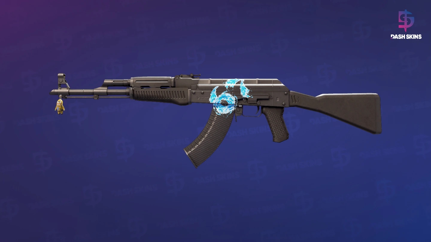 AK-47 | Slate (Well-Worn) Screenshot Playside