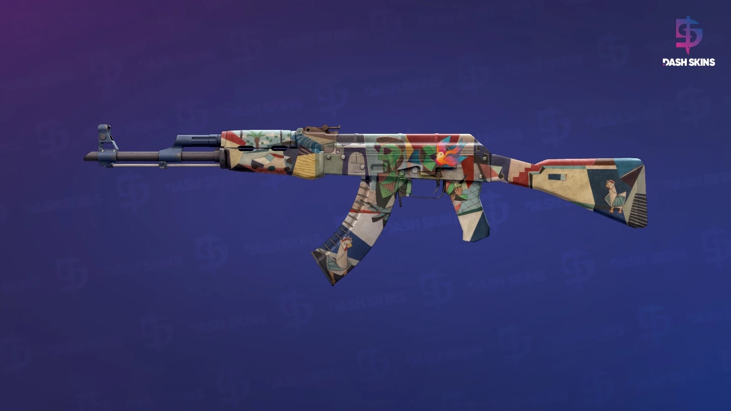 AK-47 | Leet Museo (Battle-Scarred) Screenshot Playside