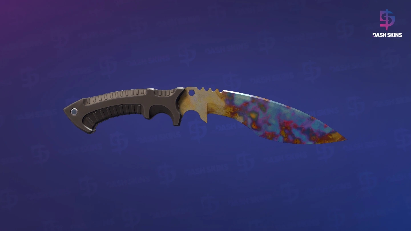 ★ Kukri Knife | Case Hardened (Battle-Scarred) Screenshot Playside