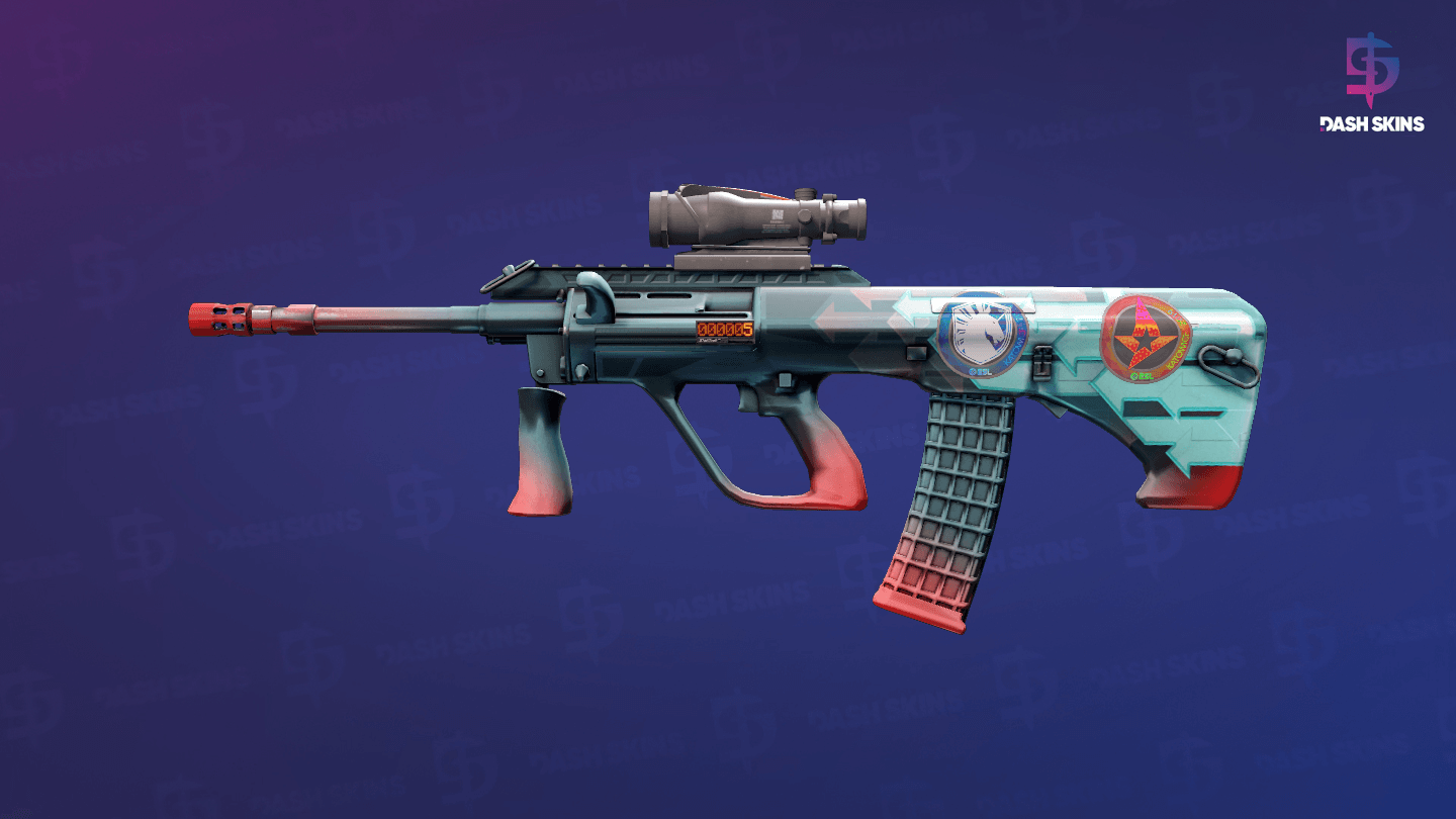 StatTrak™ AUG | Momentum (Field-Tested) Screenshot Playside