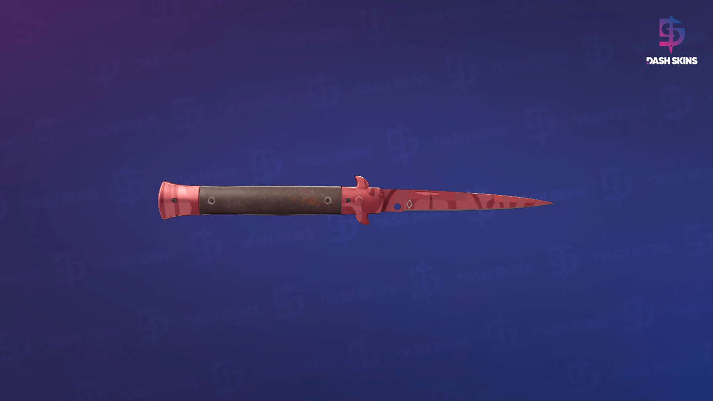 ★ StatTrak™ Stiletto Knife | Slaughter (Minimal Wear) Screenshot Playside