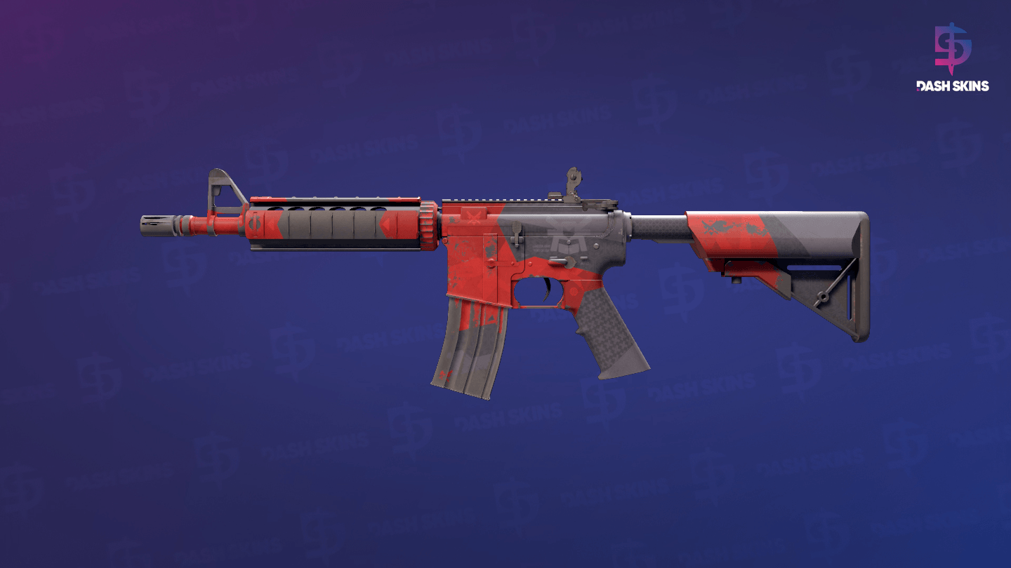 M4A4 | Evil Daimyo (Field-Tested) Screenshot Playside