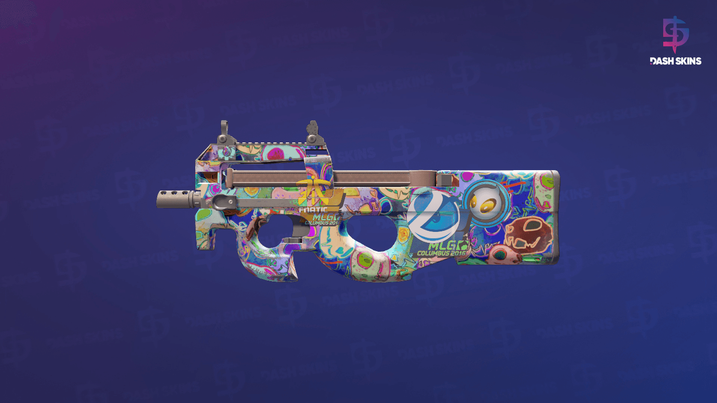 P90 | Death by Kitty (Field-Tested) Screenshot Playside