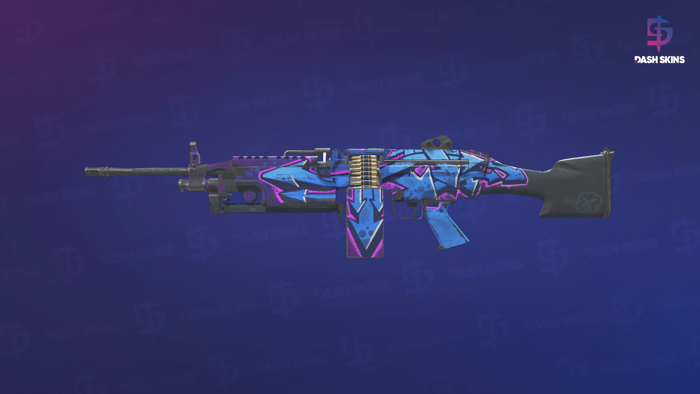 M249 | Downtown (Field-Tested) Screenshot Playside