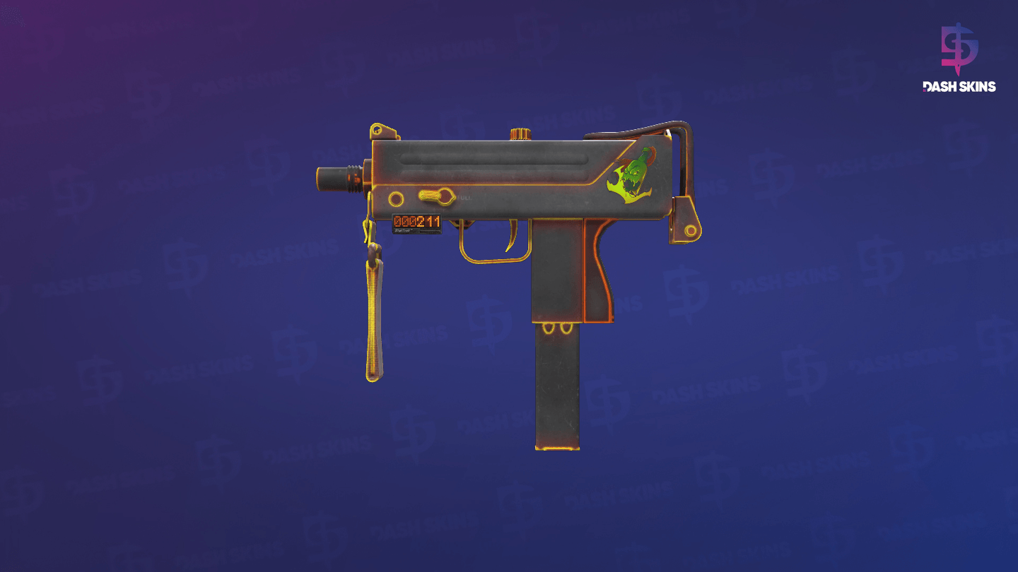 StatTrak™ MAC-10 | Heat (Field-Tested) Screenshot Playside