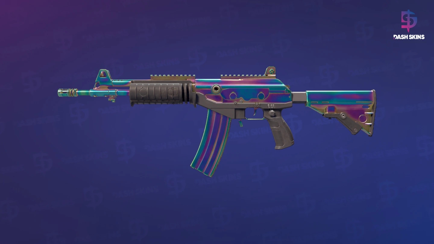 Galil AR | Rainbow Spoon (Minimal Wear) Screenshot Playside