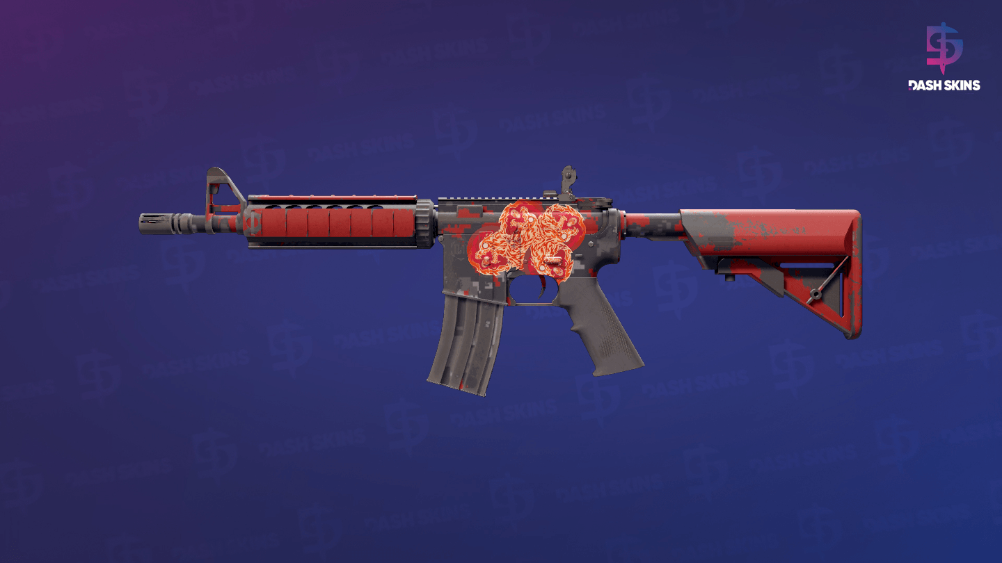 Souvenir M4A4 | Red DDPAT (Field-Tested) Screenshot Playside