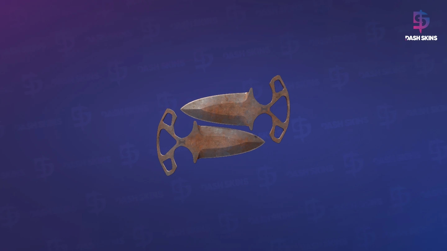 ★ Shadow Daggers | Rust Coat (Battle-Scarred) Screenshot Playside