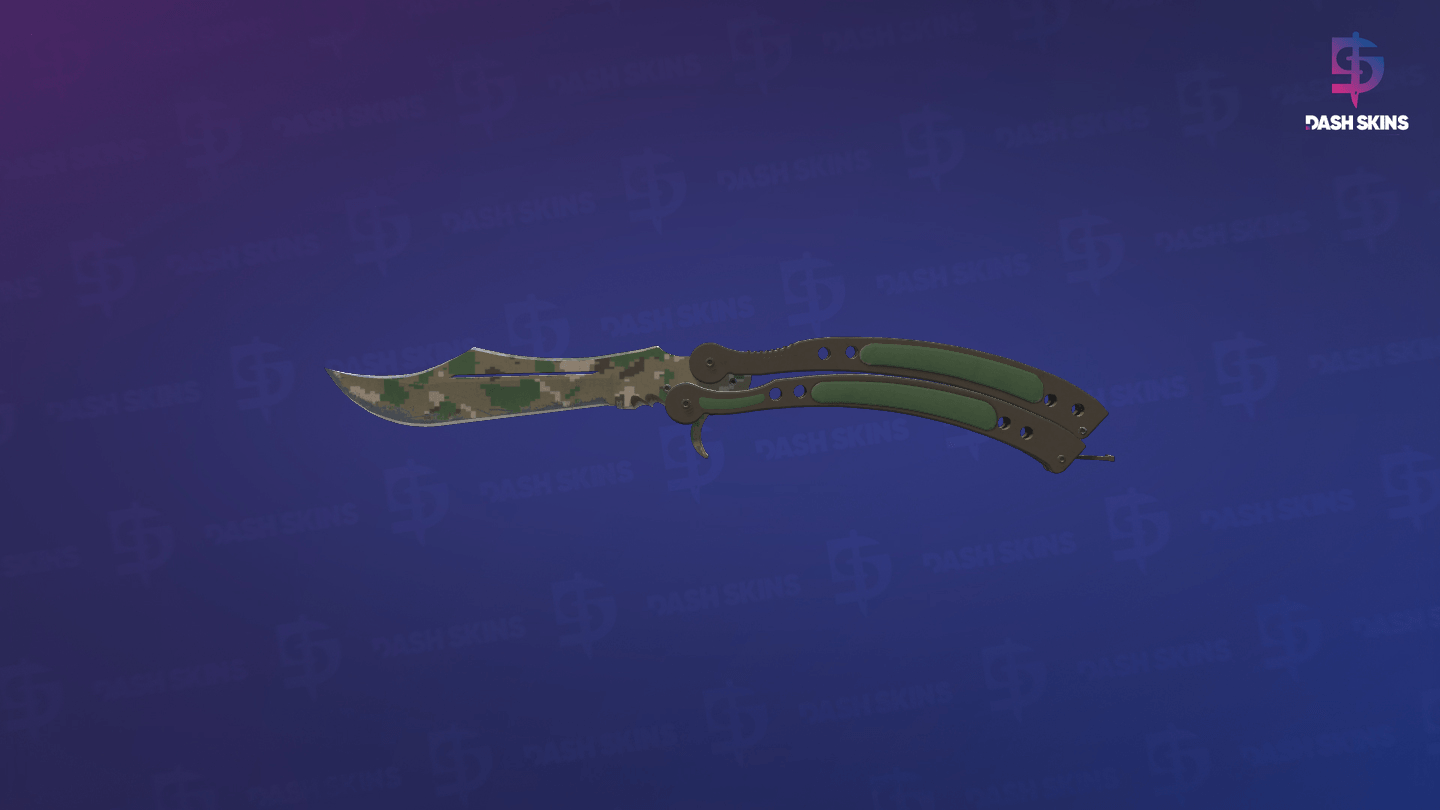 ★ Butterfly Knife | Forest DDPAT (Field-Tested) Screenshot Playside