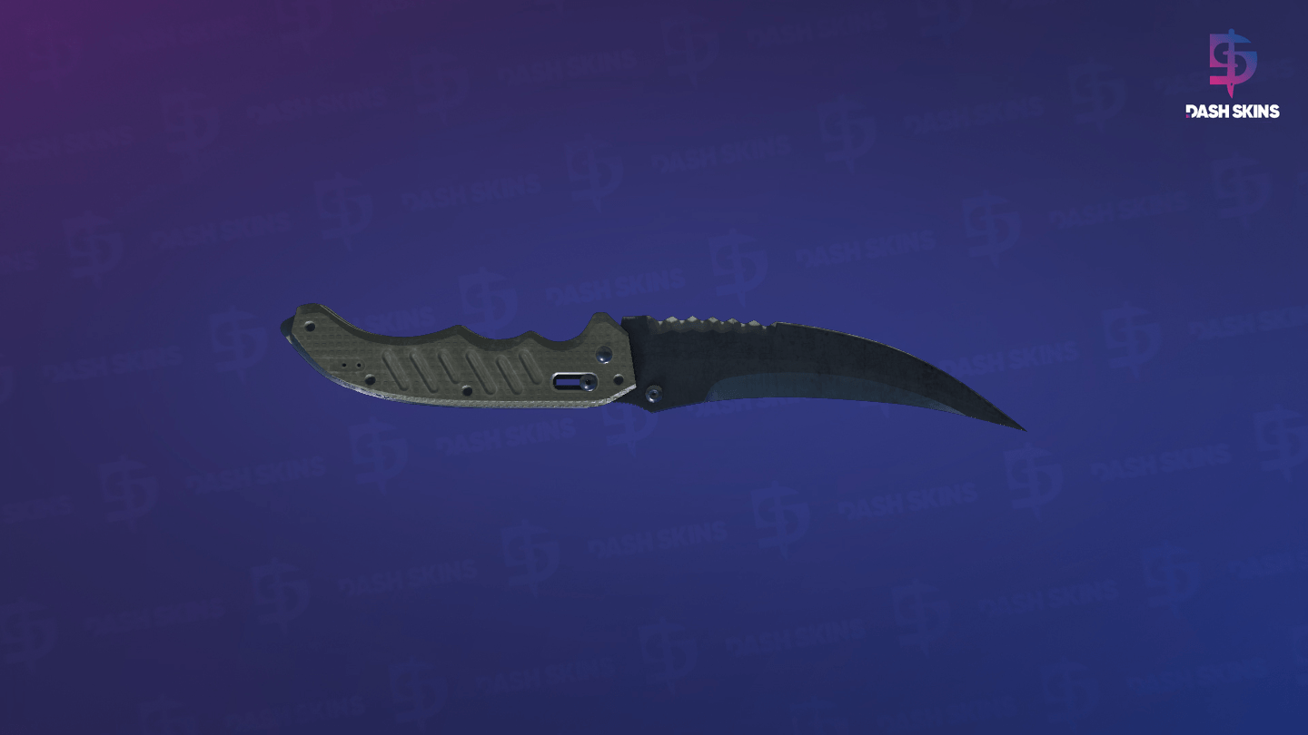★ Flip Knife | Blue Steel (Well-Worn) Screenshot Playside