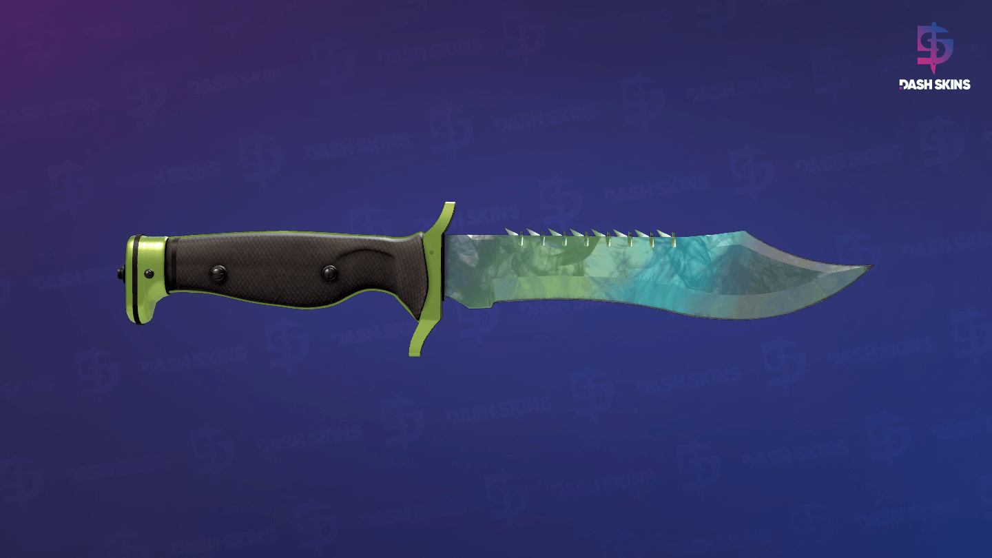 ★ Bowie Knife | Gamma Doppler (Factory New) - Phase 4 Screenshot Playside