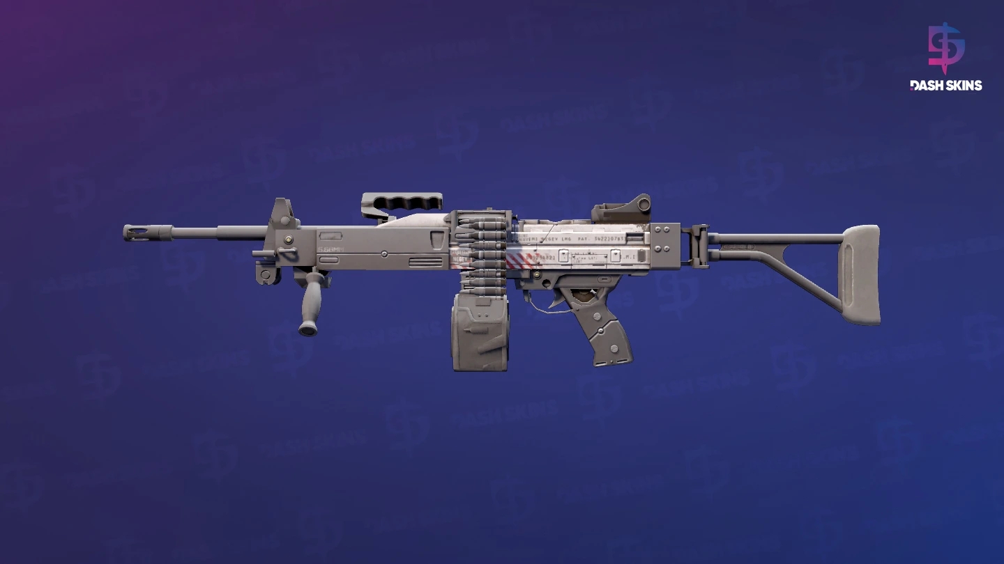 Negev | Prototype (Factory New) Screenshot Playside