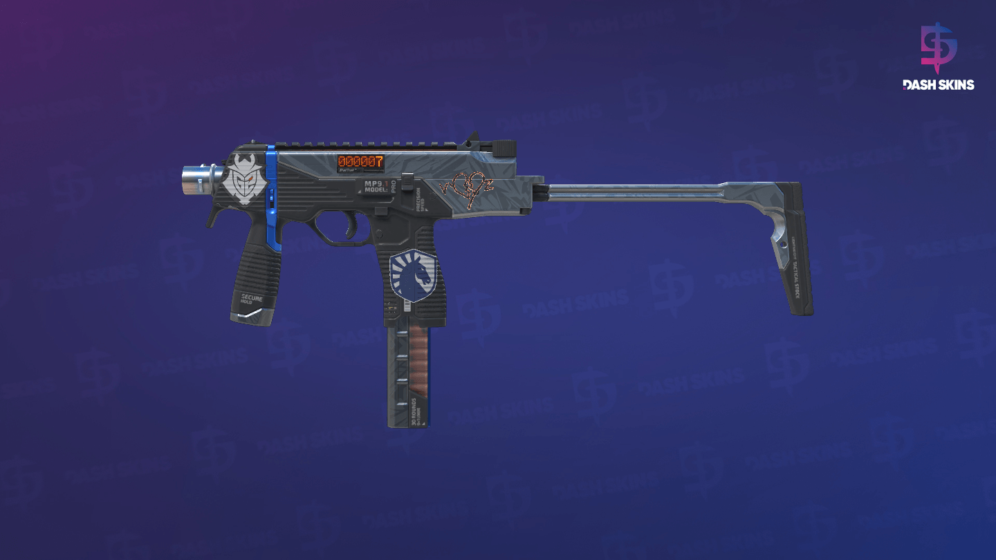StatTrak™ MP9 | Nexus (Factory New) Screenshot Playside