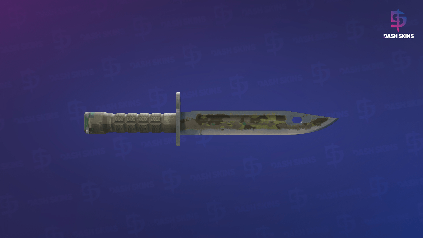 ★ Bayonet | Boreal Forest (Battle-Scarred) Screenshot Playside