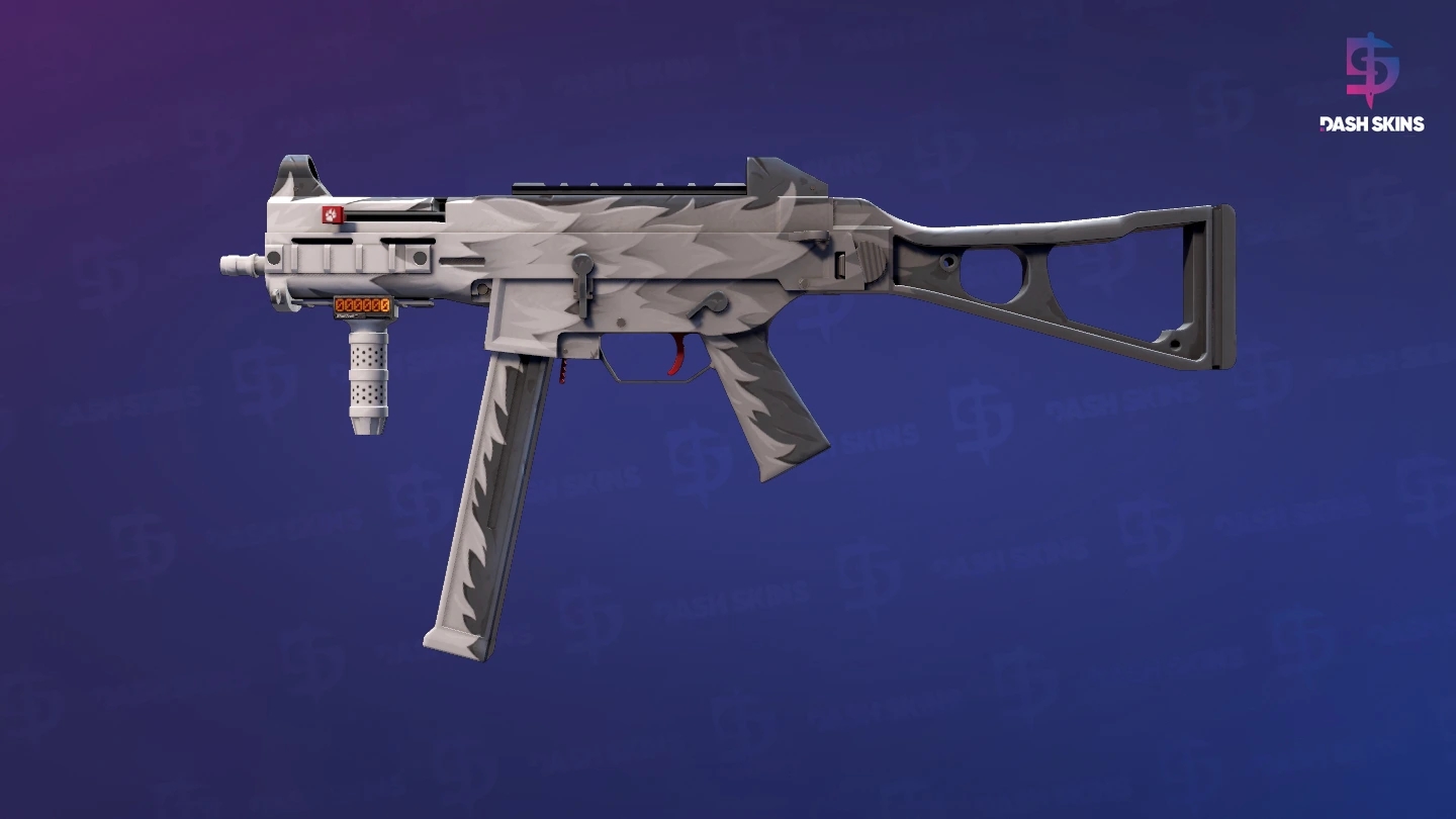 StatTrak™ UMP-45 | Arctic Wolf (Minimal Wear) Screenshot Playside