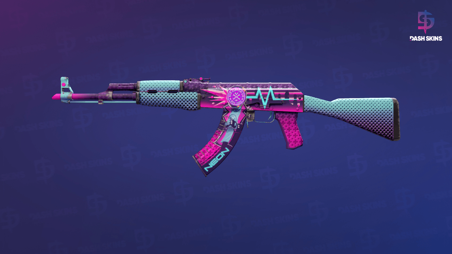 AK-47 | Neon Rider (Minimal Wear) Screenshot Playside
