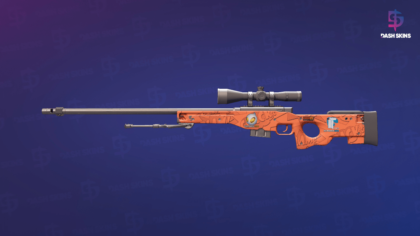 StatTrak™ AWP | BOOM (Minimal Wear) Screenshot Playside
