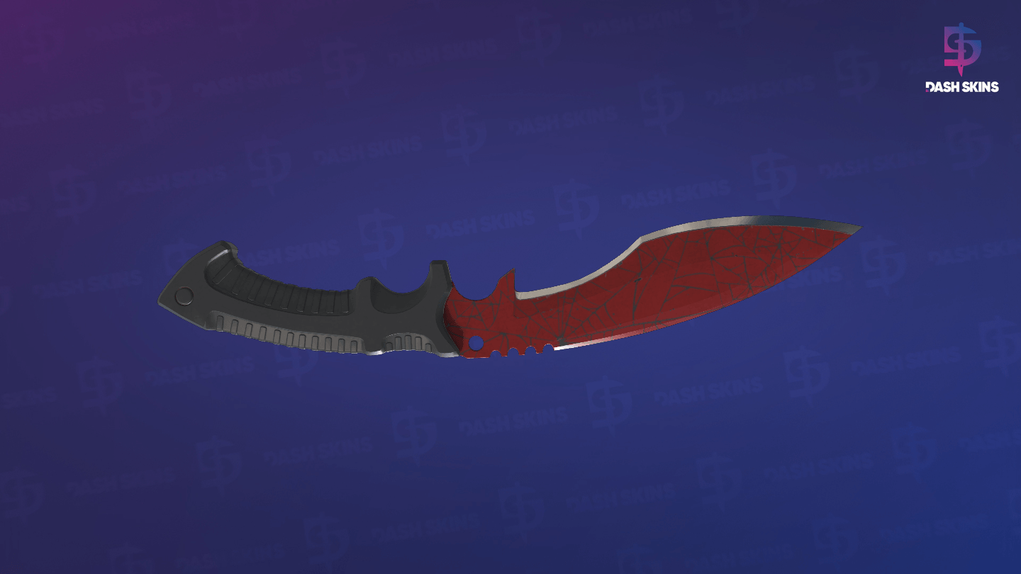 ★ Kukri Knife | Crimson Web (Field-Tested) Screenshot Playside