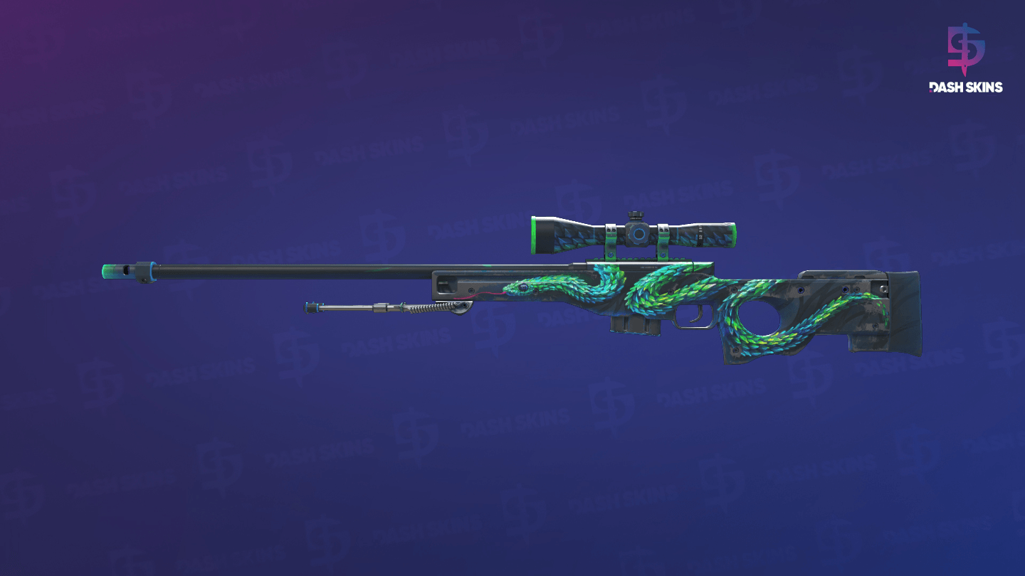 AWP | Atheris (Well-Worn) Screenshot Playside