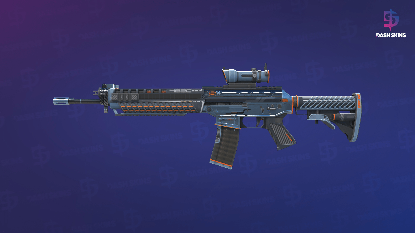 SG 553 | Phantom (Minimal Wear) Screenshot Playside