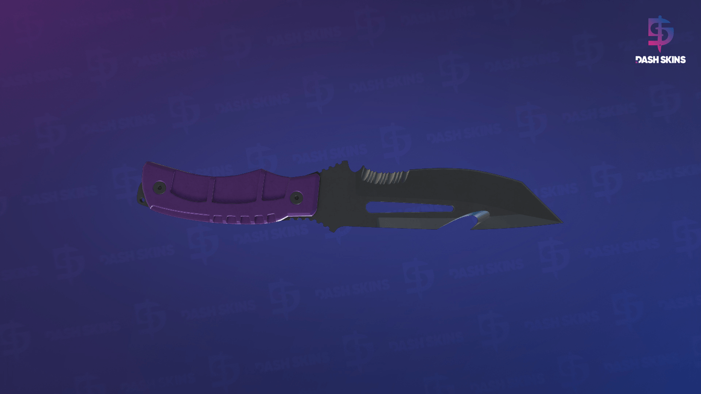 ★ Survival Knife | Ultraviolet (Minimal Wear) Screenshot Playside