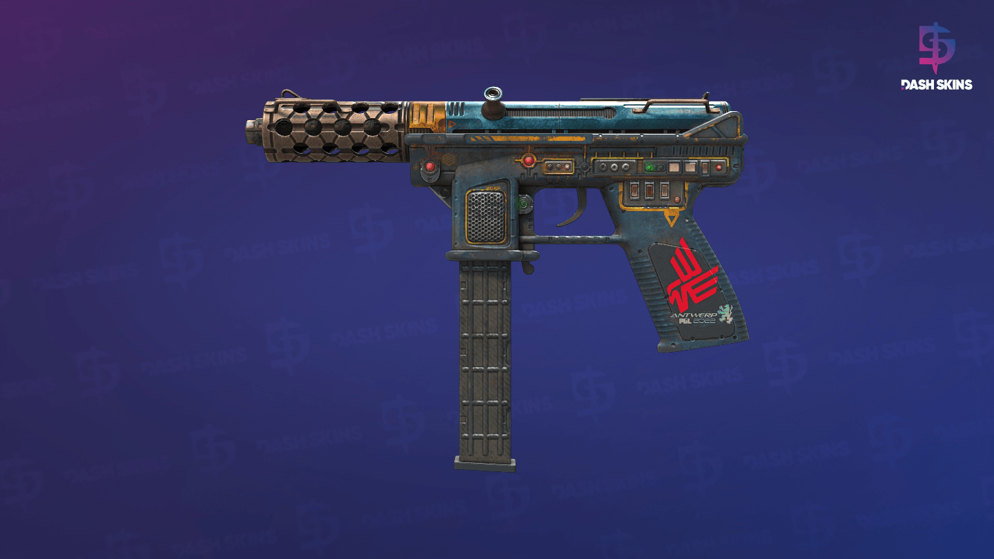 Tec-9 | Remote Control (Battle-Scarred) Screenshot Playside