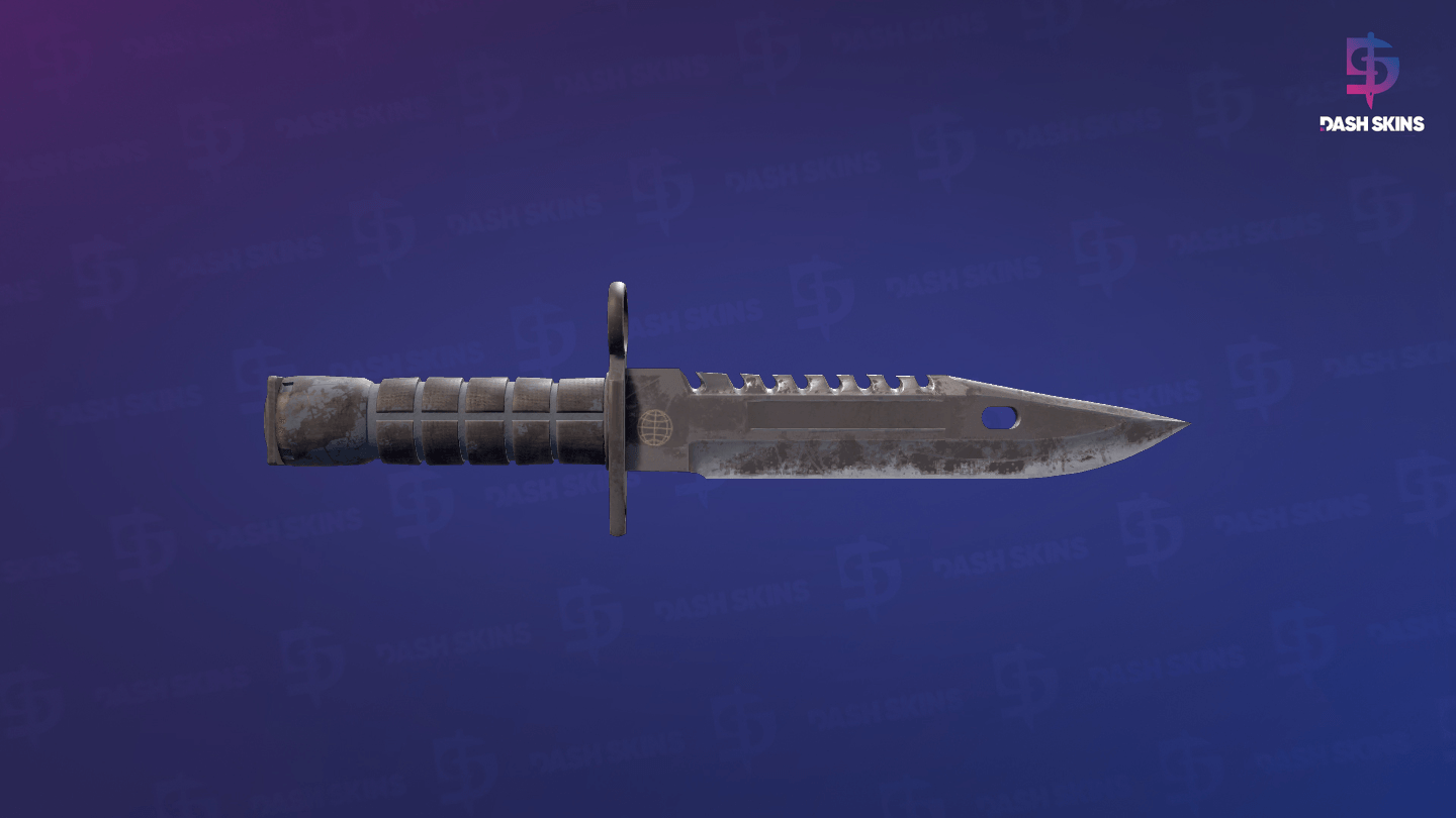 ★ M9 Bayonet | Night (Battle-Scarred) Screenshot Playside