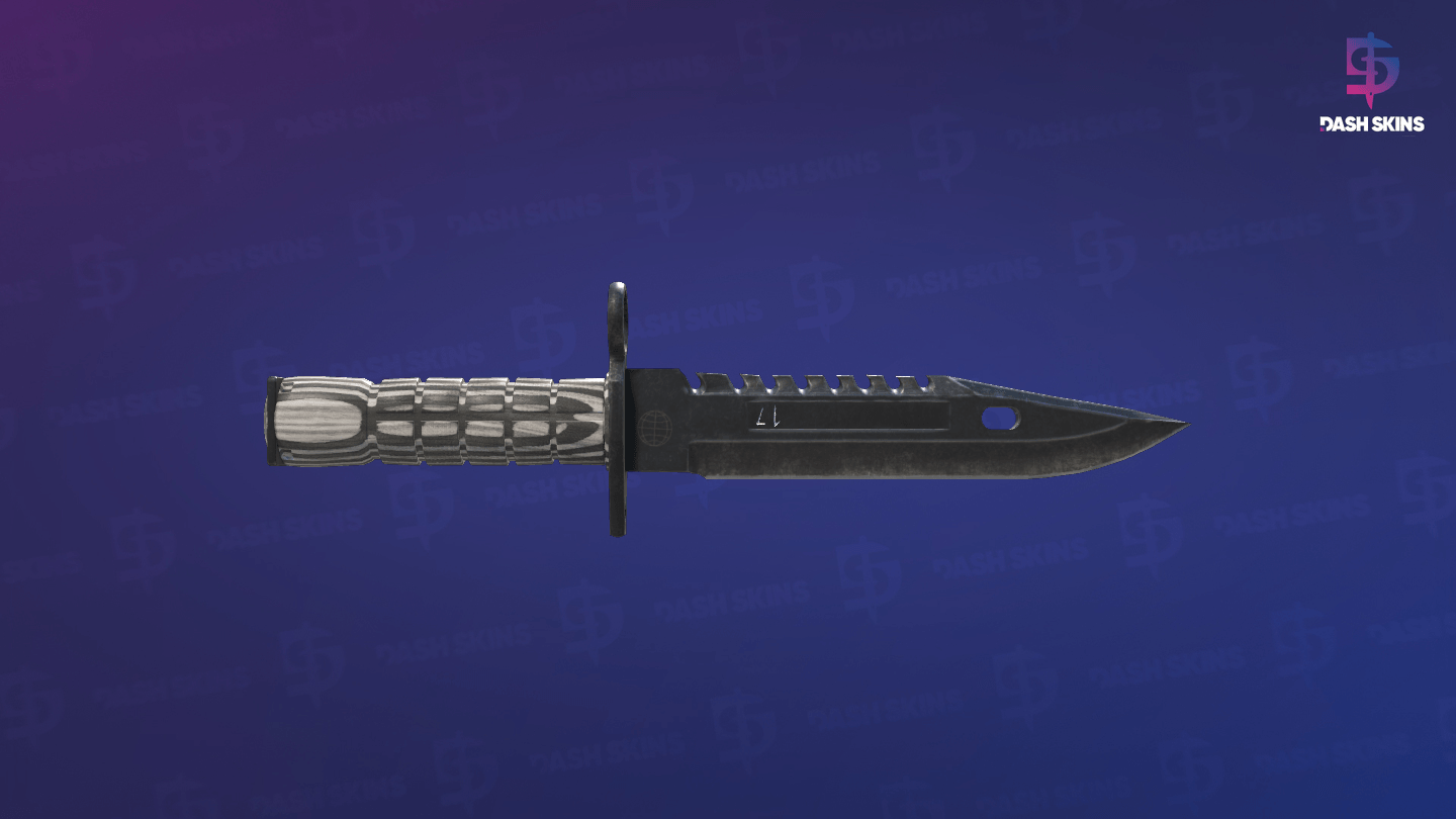★ StatTrak™ M9 Bayonet | Black Laminate (Minimal Wear) Screenshot Playside