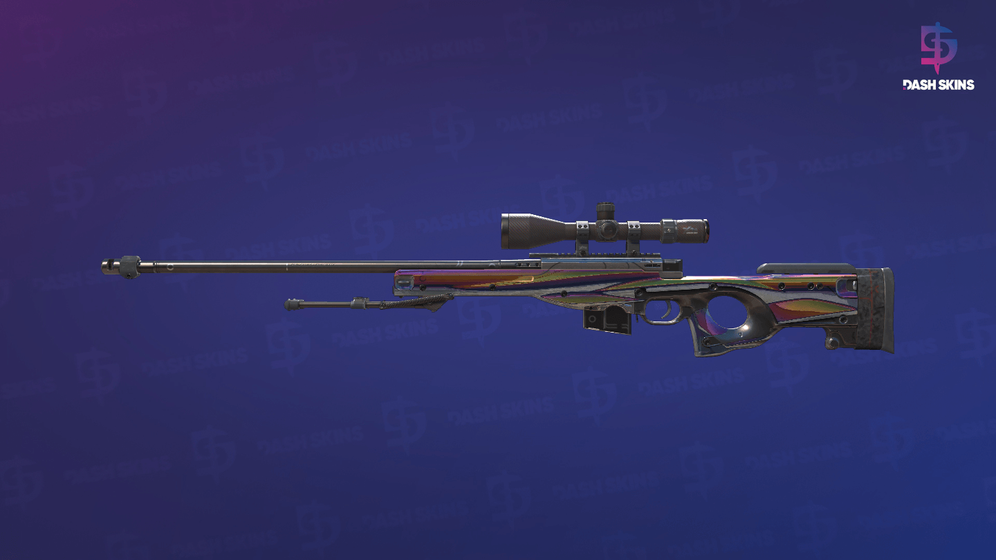 AWP | Chrome Cannon (Well-Worn) Screenshot Playside