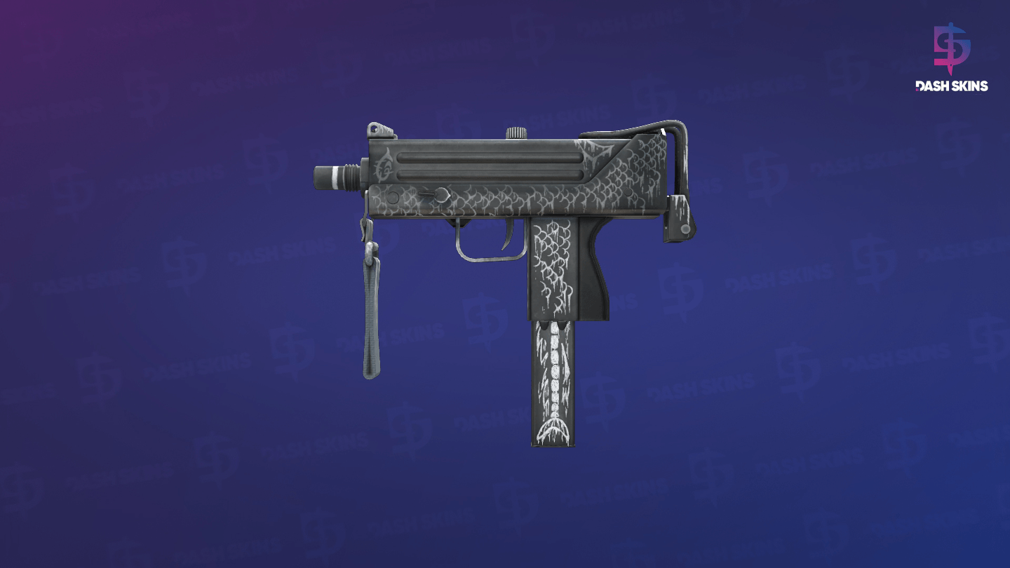 MAC-10 | Whitefish (Field-Tested) Screenshot Playside