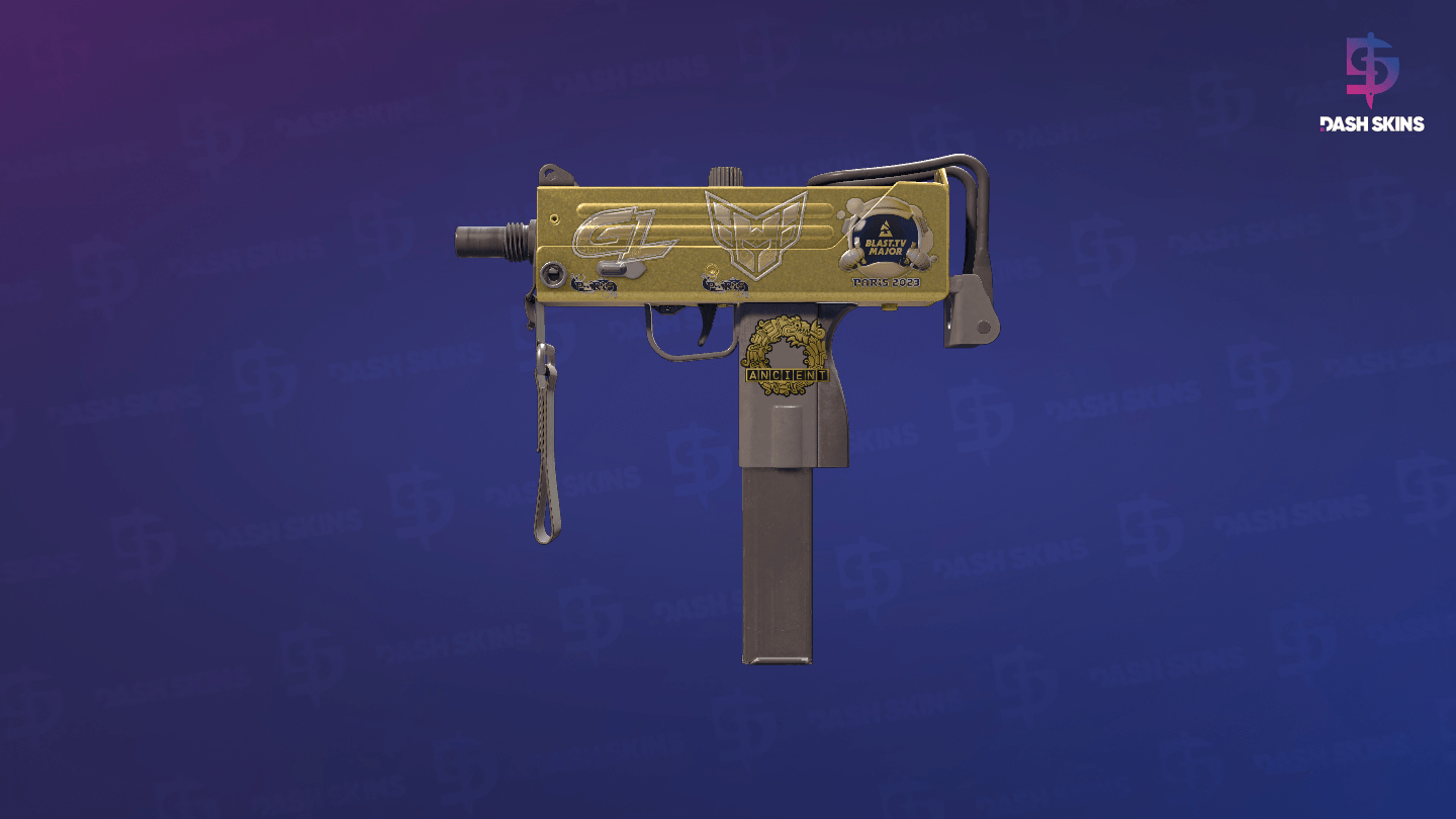 Souvenir MAC-10 | Gold Brick (Factory New) Screenshot Playside