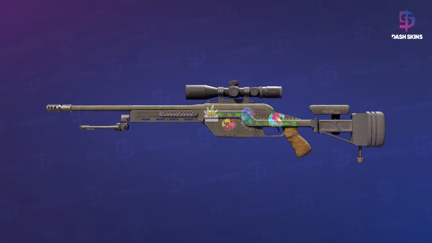 SSG 08 | Necropos (Battle-Scarred) Screenshot Playside