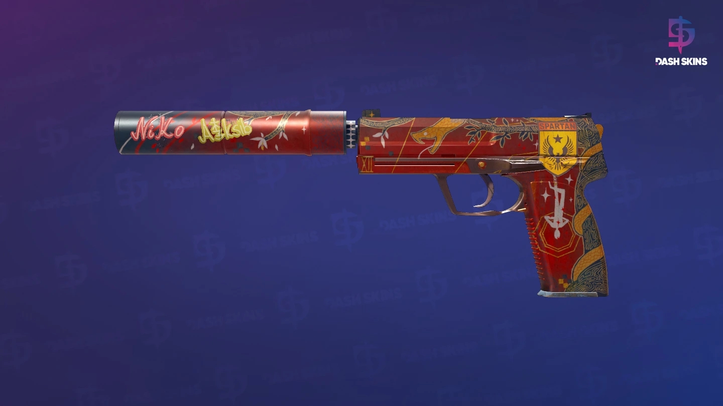 USP-S | The Traitor (Well-Worn) Screenshot Playside