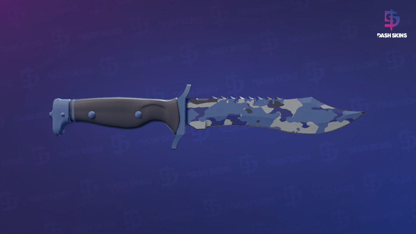 ★ Bowie Knife | Bright Water (Minimal Wear) Screenshot Playside