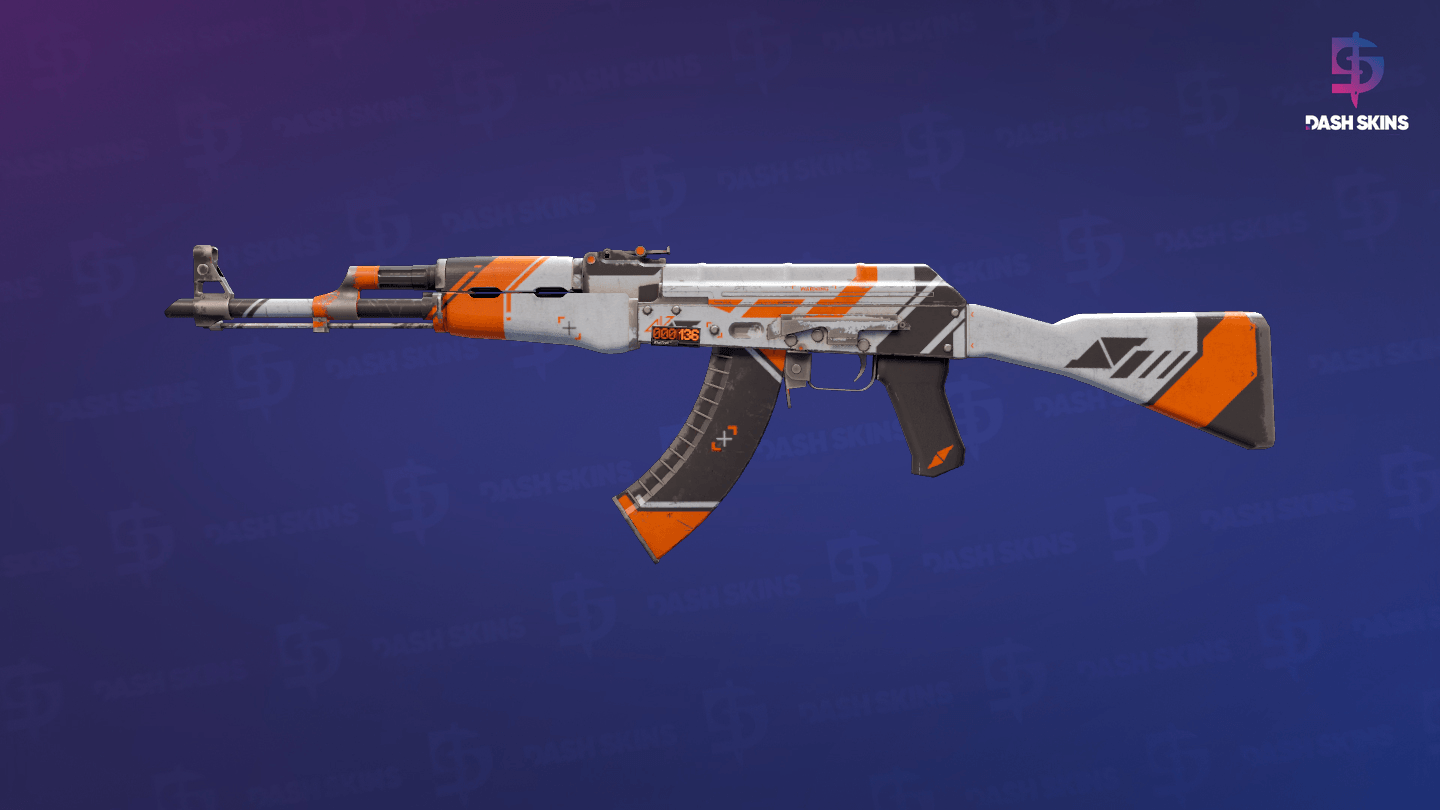 StatTrak™ AK-47 | Asiimov (Battle-Scarred) Screenshot Playside
