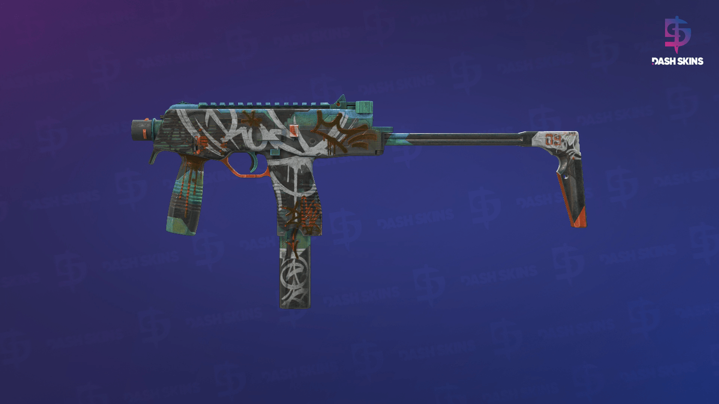 MP9 | Urban Sovereign (Battle-Scarred) Screenshot Playside