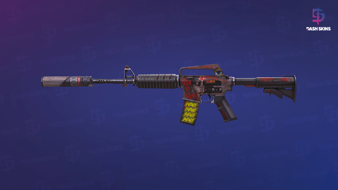 StatTrak™ M4A1-S | Night Terror (Field-Tested) Screenshot Playside