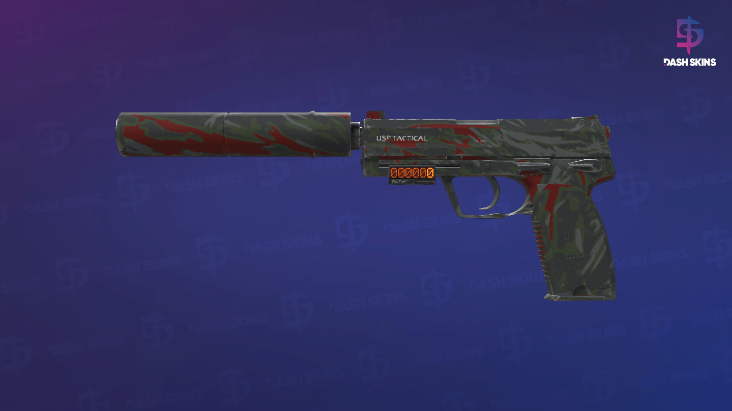 StatTrak™ USP-S | Blood Tiger (Minimal Wear) Screenshot Playside
