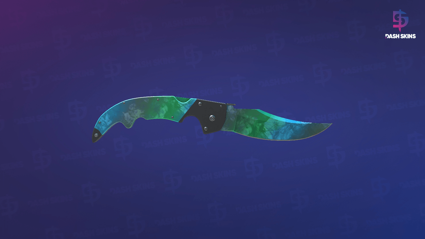 ★ Falchion Knife | Gamma Doppler (Factory New) - Phase 3 Screenshot Playside
