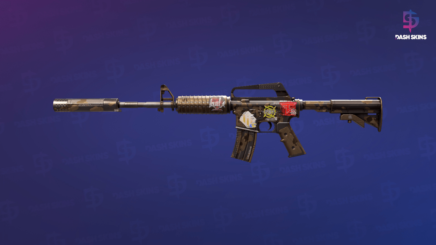 M4A1-S | Mud-Spec (Minimal Wear) Screenshot Playside