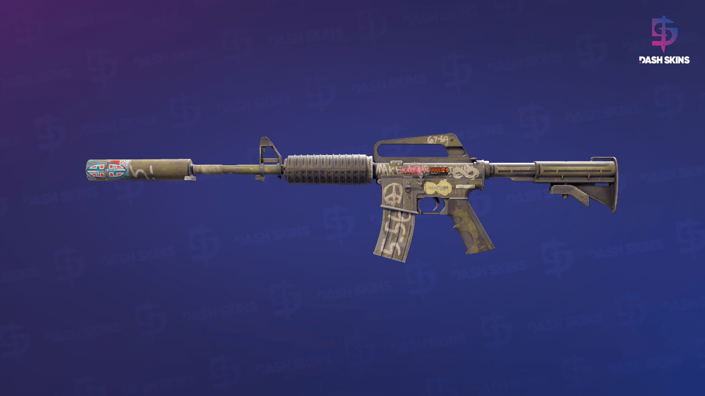 StatTrak™ M4A1-S | Flashback (Well-Worn) Screenshot Playside